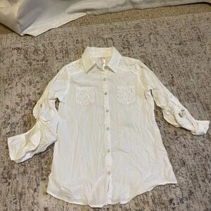 White button up shirt
